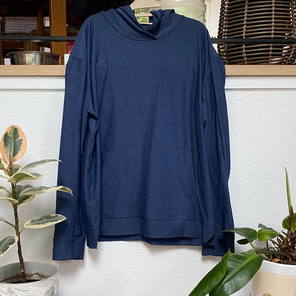 Outdoor Voices Blue Lightweight hoodie